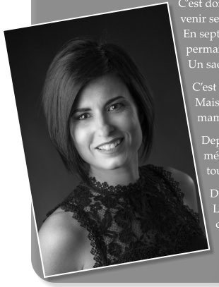 Anouk, directrice du Salon de Coiffure