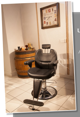 Fauteuil de barbier du Salon d'Anouk